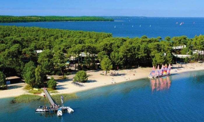 Hacienda De La Canopee Avec Piscine Chauffee Au Sel Hourtin Exteriör bild
